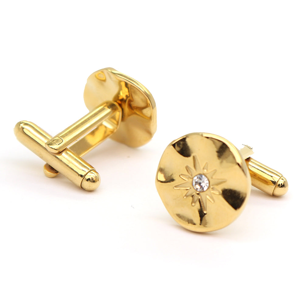 ゴールド カフスボタン お花 男女 営業マン おしゃれ かわいい エレガント 結婚式 スーツ 人気 プレゼント ギフト 入園式 入学式 成人式 カフス専門店