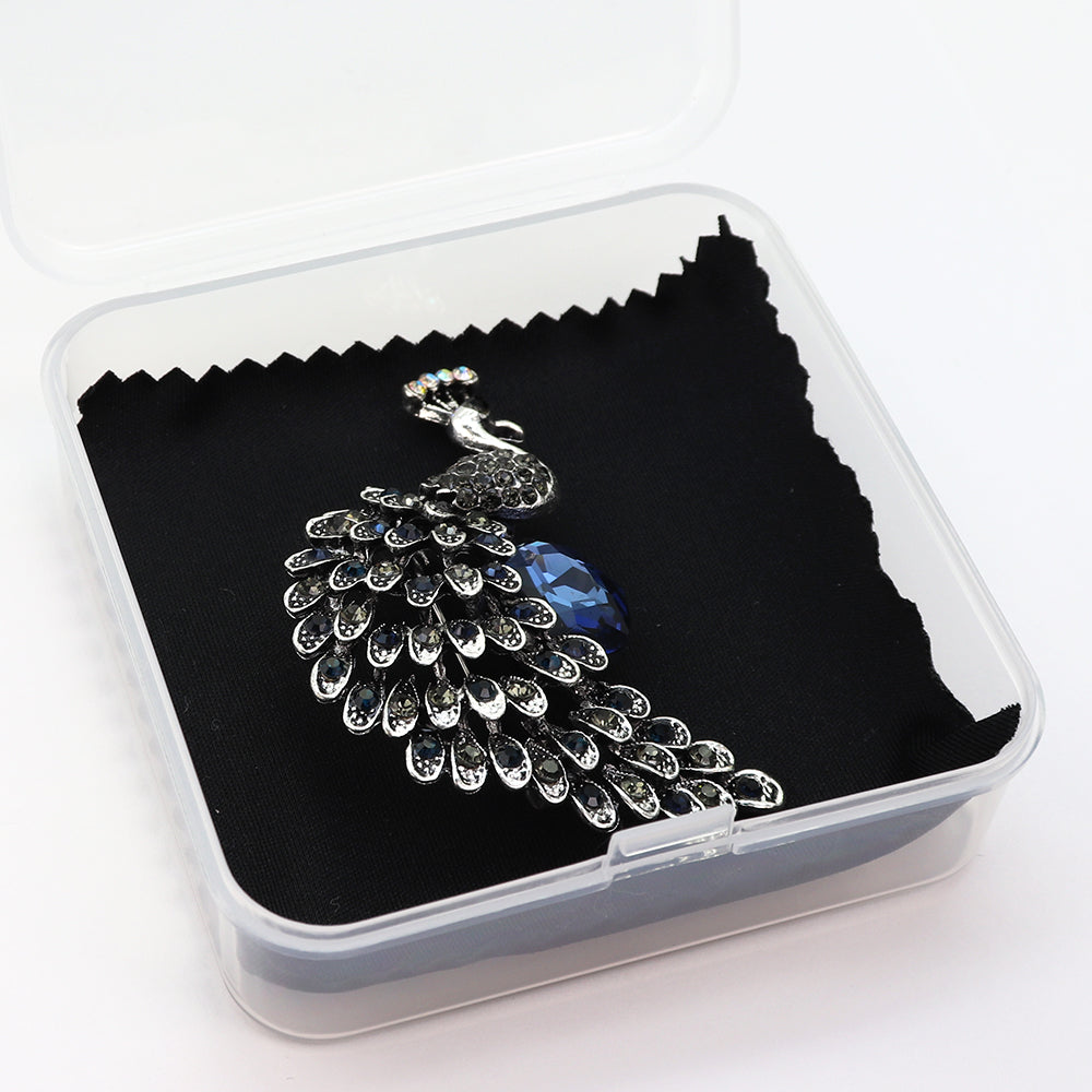 クジャク 孔雀 ブローチ レトロ ファッション コサージュ ピン エレガント 可愛い おしゃれ アクセサリー プレゼント 贈り物 メンズ レディース 子供 ジュエリー カフス専門店