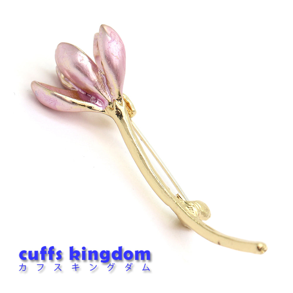 ピンクの蓮の花 ブローチ ファッション コサージュ ピン エレガント 可愛い おしゃれ アクセサリー プレゼント 贈り物 メンズ レディース 子供 ジュエリー カフス専門店