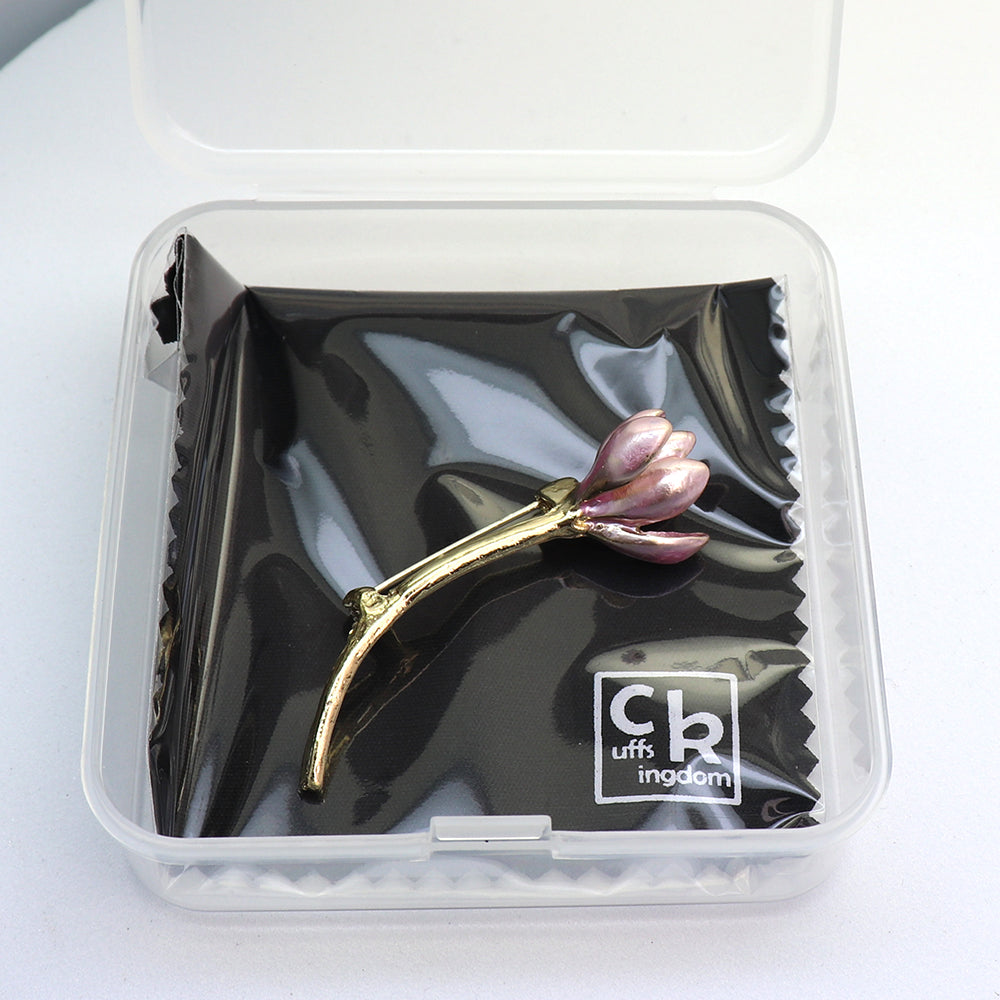 ピンクの蓮の花 ブローチ ファッション コサージュ ピン エレガント 可愛い おしゃれ アクセサリー プレゼント 贈り物 メンズ レディース 子供 ジュエリー カフス専門店