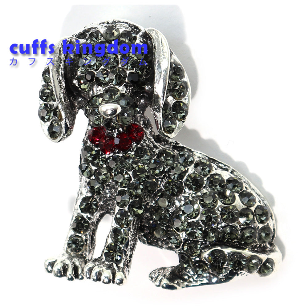 【送料無料】子犬 ブローチ ファッション ピン エレガント 可愛い おしゃれ アクセサリー プレゼント 贈り物 メンズ レディース 子供 ジュエリー カフス専門店