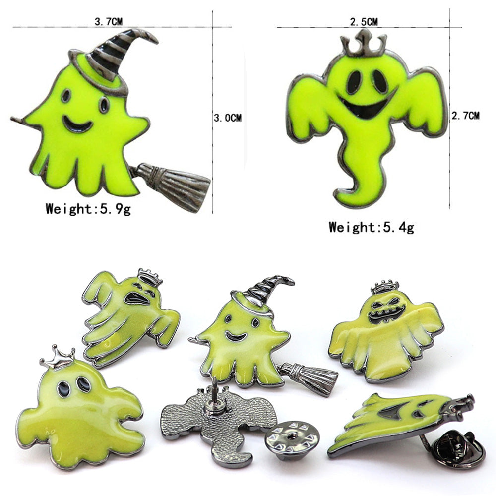 【送料無料】ゴースト ブローチ ハロウィン イベント ファッション ピン 可愛い おしゃれ アクセサリー プレゼント 贈り物 メンズ レディース 子供 ジュエリー カフス専門店