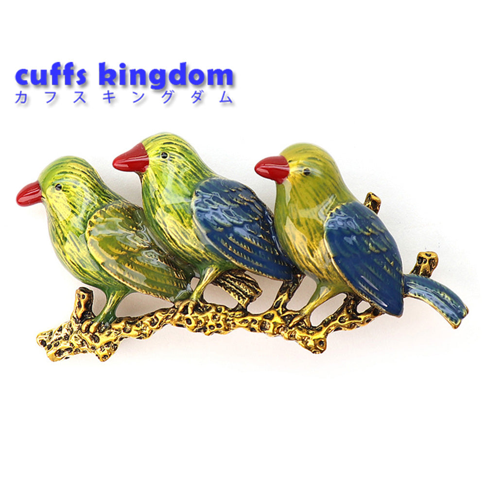 【送料無料】鳥 ブローチ ファッション ピン エレガント 可愛い おしゃれ アクセサリー プレゼント 贈り物 メンズ レディース 子供 ジュエリー カフス専門店