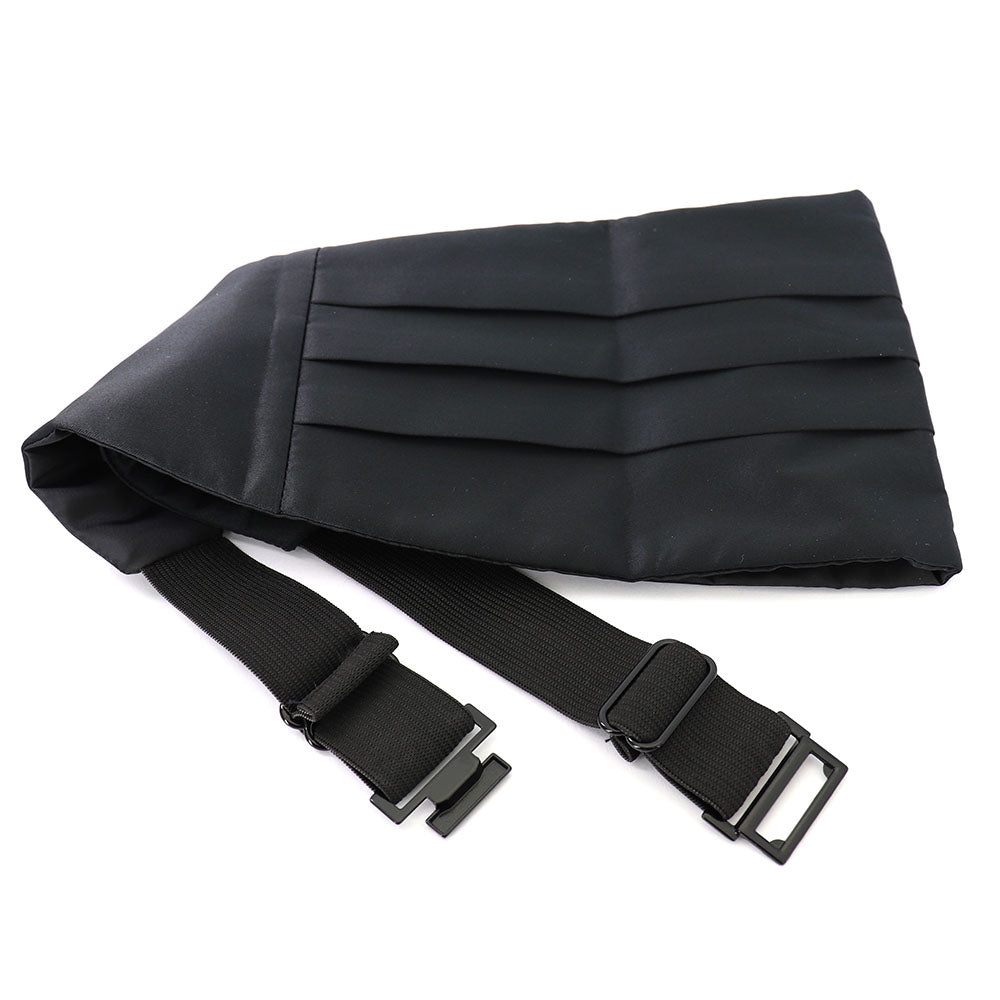 カマーバンド-結婚式-サービス業-バーテンダー正装-ブラック