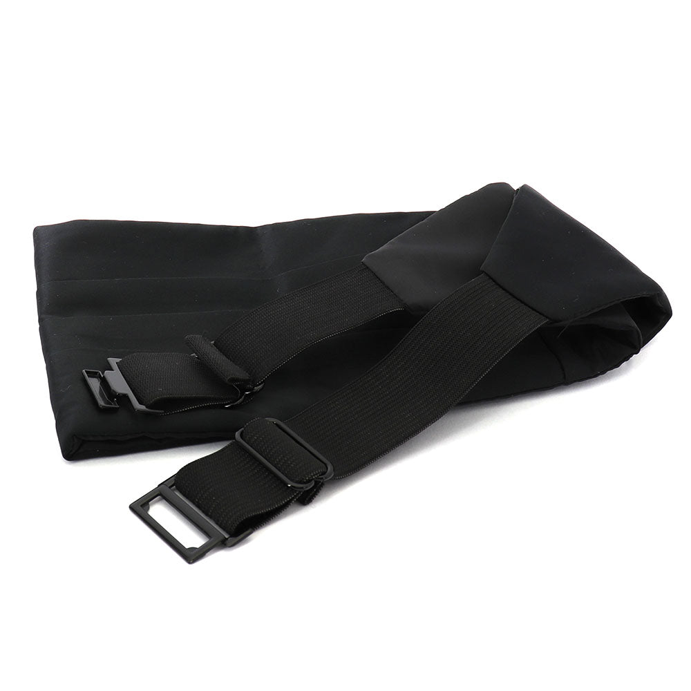 カマーバンド-結婚式-サービス業-バーテンダー正装-ブラック